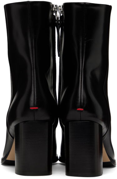 Nega čevljev Aeyde Aeyde Gloria Leather Block Heel Boots Črna | A11-AB-MLPP75TB-0122-800-001, 1