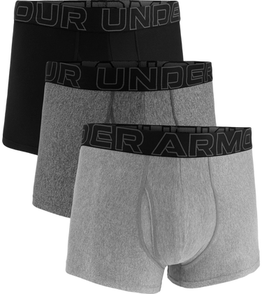 Boksarice Under Armour Performance Tech™ 3" 3P Siva | 1383882-035, 2