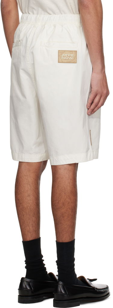 Kratke hlače AAPE by A Bathing Ape AAPE by A Bathing Ape 'AAPE Now' Woven Shorts Bela | AAPSPMB670XXNIVX, 2