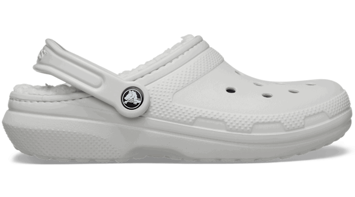 Superge in čevlji Crocs Classic Lined Clogs Bela | 203591-1FT