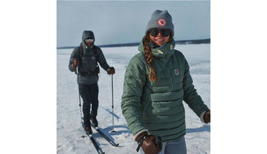 Puhovka FJÄLLRÄVEN Pack Down Anorak Insulated Jacket Zelena | F86376-614, 5