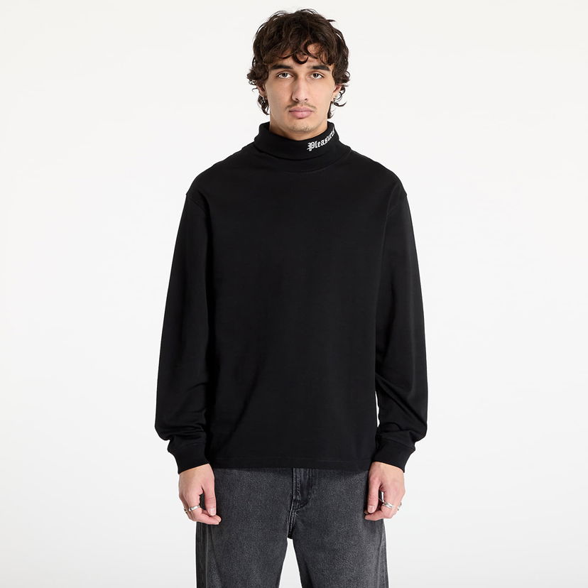 Majica Pleasures Turtleneck T-Shirt Črna | P24W026 BLACK