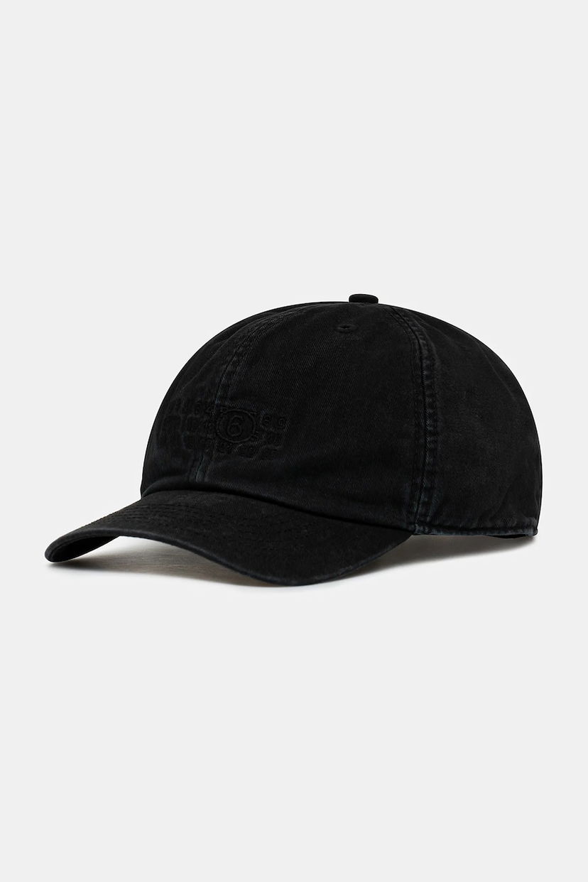 Kapa Maison Margiela MM6 Maison Margiela Baseball Cap Črna | SH2TC0004.M35190.899