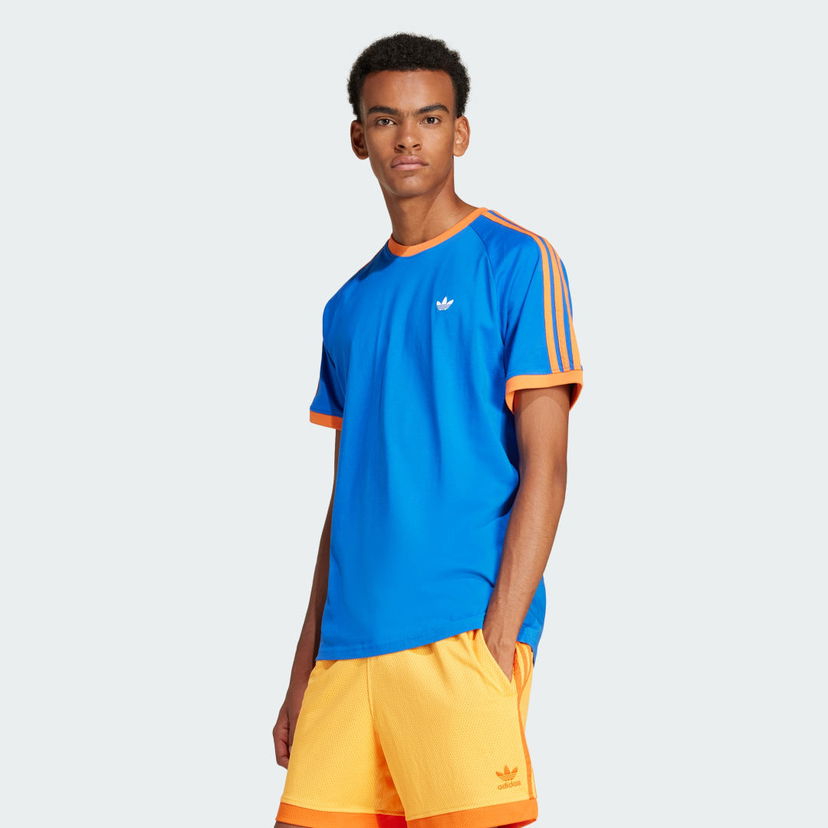 Majica adidas Performance Monogram Cali Tee Modra | JD0700