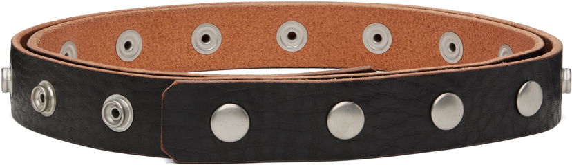 Pasovi Rick Owens Rick Owens Concordians Snap Belt Črna | RA02E0782 LGET