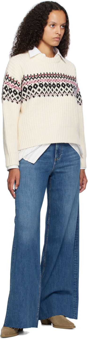 Kavbojke rag & bone Rag & Bone Flexi Sofie Wide-Leg Jeans Modra | WDD24F2952FUWI, 3