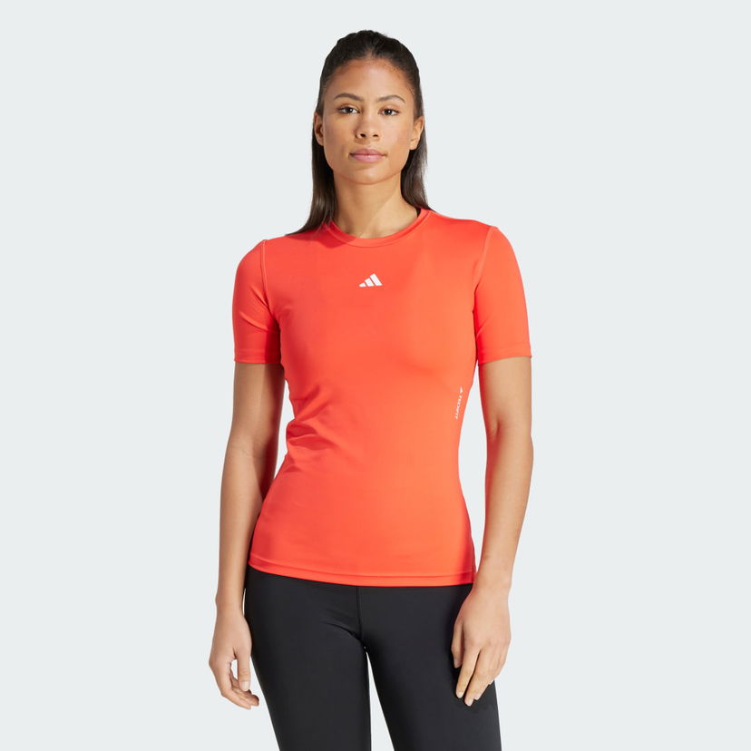 Majica adidas Performance Techfit Training Tee Rdeča | IT6739