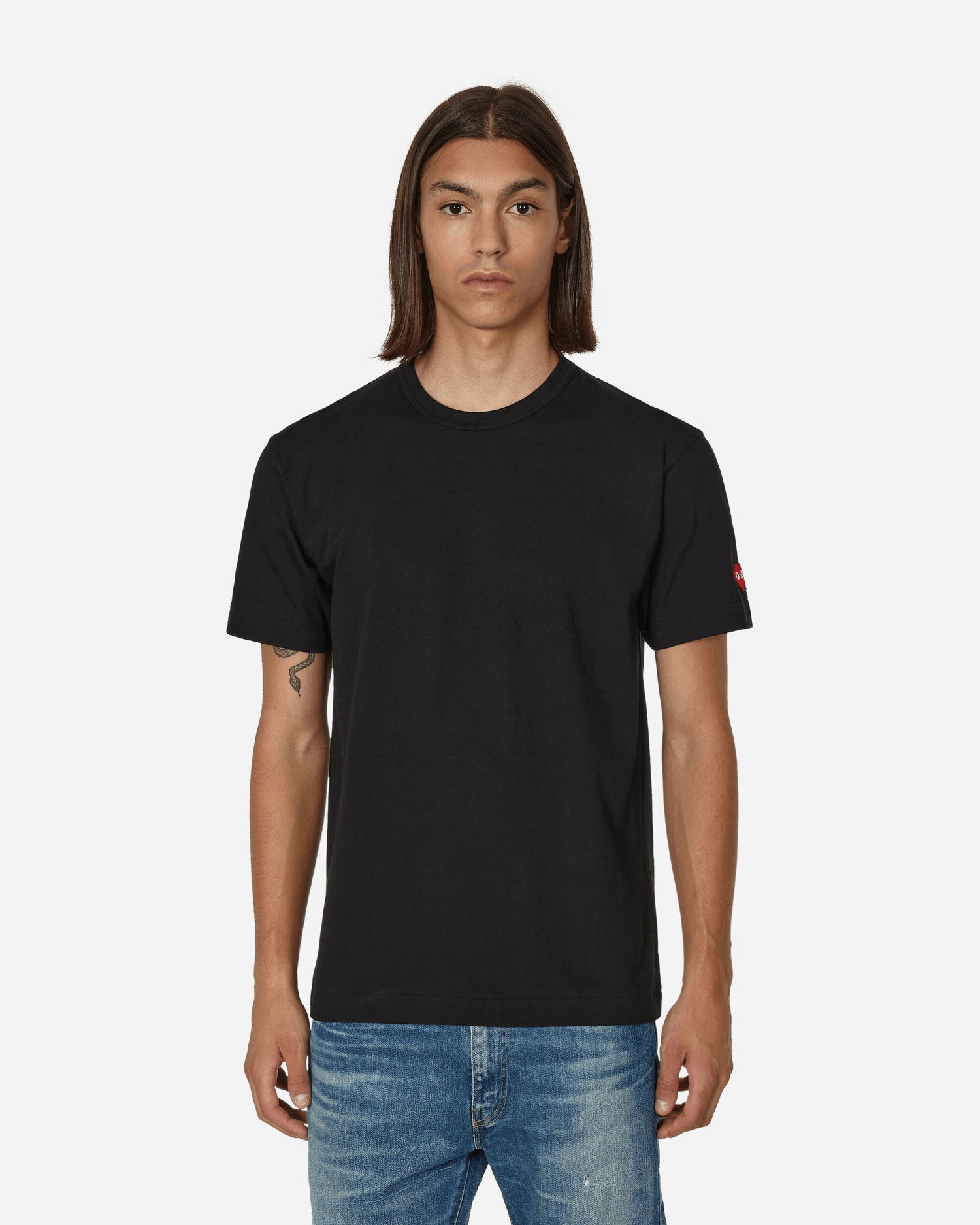 Majica Comme des Garçons The Artist Invader T-Shirt Black Črna | P1T328  1, 1