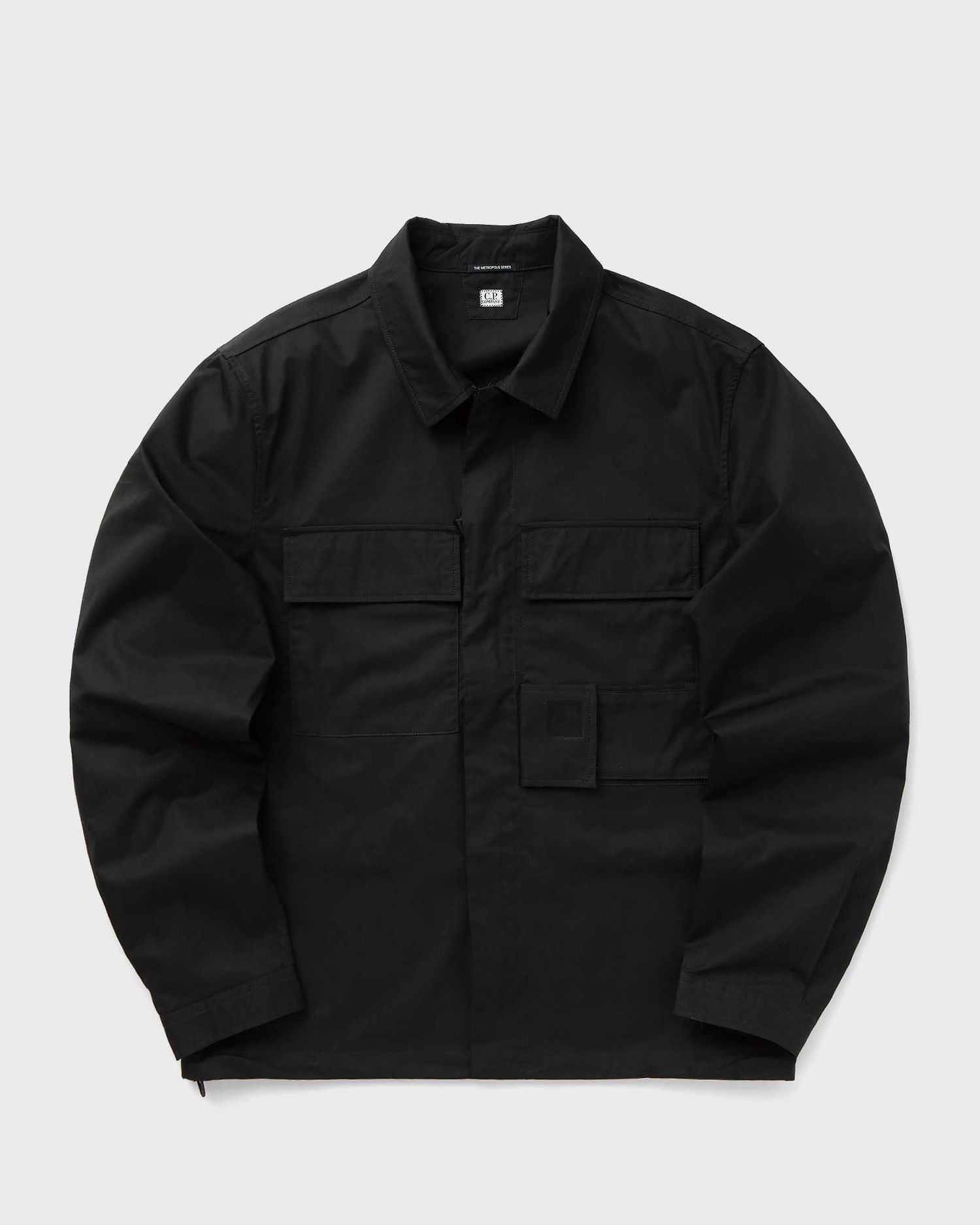 Jakna C.P. Company METROPOLIS SERIES GABARDINE UTILITY OVERSHIRT Črna | 17CLOS040A006472A-999, 0