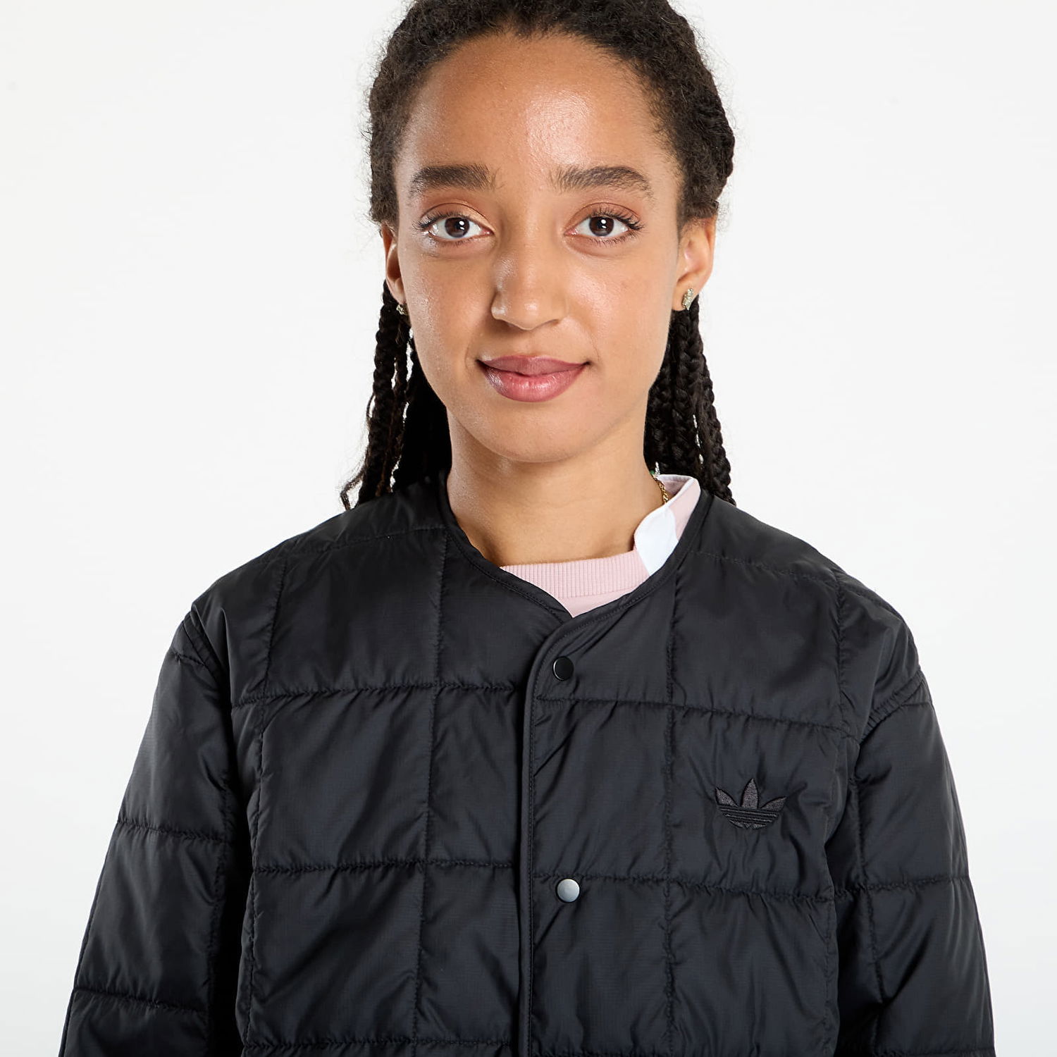 Jakna adidas Originals Essentials Quilted Liner Jacket Črna | JX8823, 1