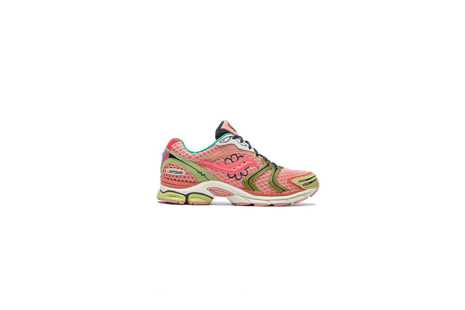 Superge in čevlji Saucony Jae Tips x Progrid Triumph 4 ‘Virginia Creeper’ - Flowers Grow Uptown Pack Roza | S70966-2, 1