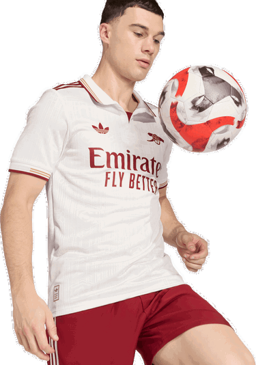 Dres adidas Performance Arsenal 25/26 Authentic Third Jersey Bela | JI9554, 3