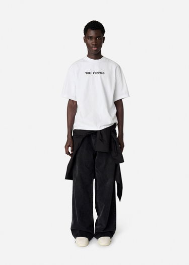 Majica AXEL ARIGATO Distort Graphic Print T-Shirt Bela | A3118001, 4