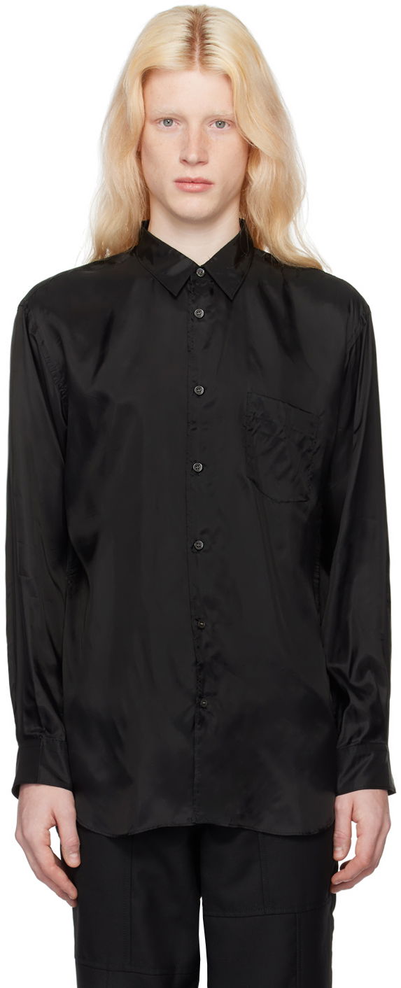 Srajce Comme des Garçons Buttoned Shirt Črna | FZ-B132-051