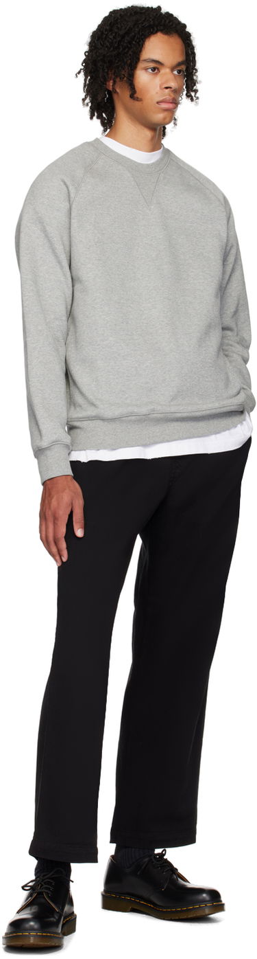 Hlače Carhartt WIP Relaxed Fit Cotton Twill Trousers Črna | I033585, 3