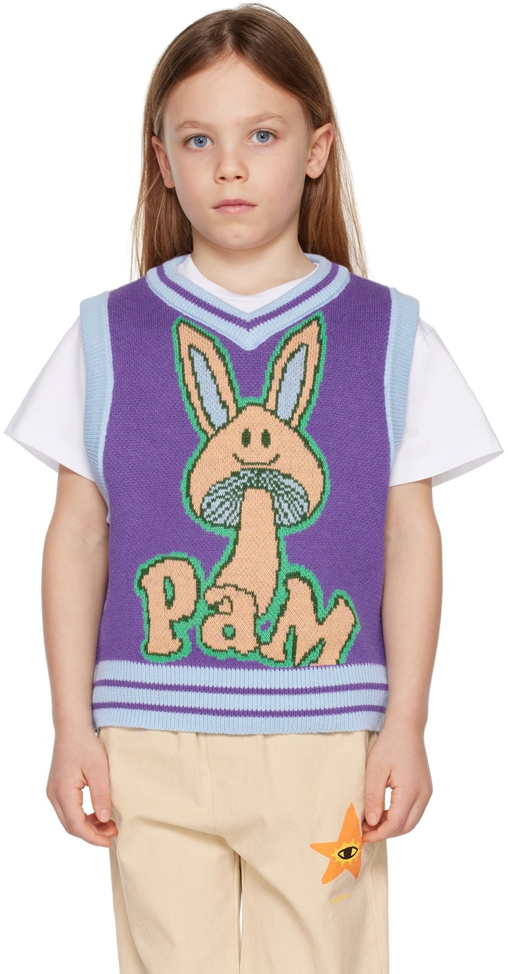 Pleteni pulover Perks And Mini Perks and Mini Exclusive Knit Vest Lila | 55005