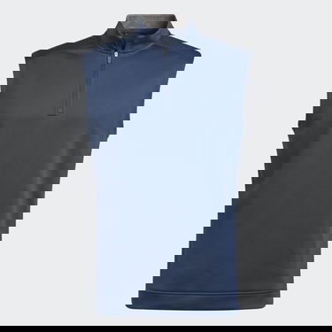 Telovnik adidas Originals Club Quarter-Zip Vest Mornarica | GH7081, 1