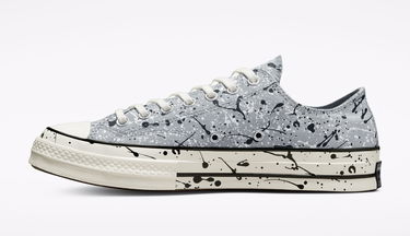 Superge in čevlji Converse Chuck 70 Low "Archive Paint Splatter" Siva | A01172C, 2
