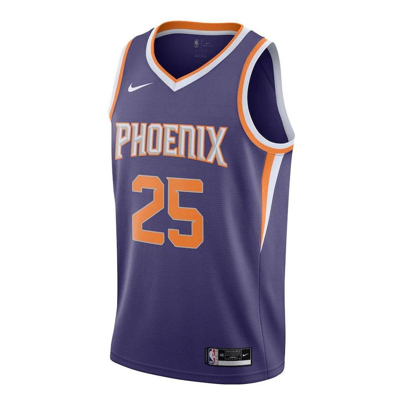 Dres Nike Phoenix Suns Mikal Bridges Jersey Lila | CW3679-577