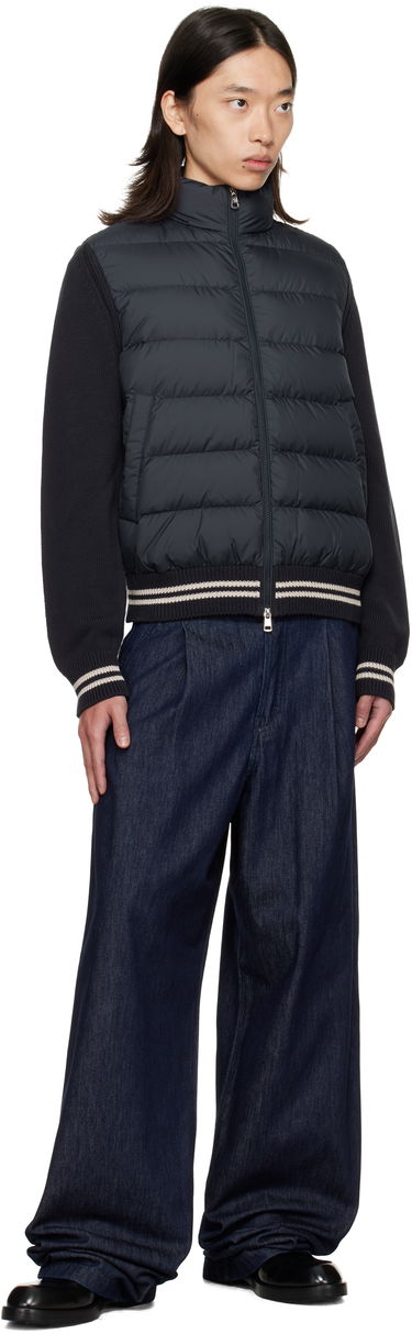 Jakna Moncler Moncler Padded Hybrid Jacket Črna | K20919B00032M1509, 4