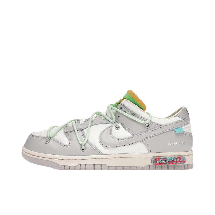 Superge in čevlji Nike Dunk Low Off-White Lot 7 Siva | DM1602-108