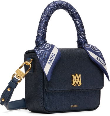 Torbica AMIRI 'MA' Denim Micro Bag Mornarica | AWBGTH1085, 1