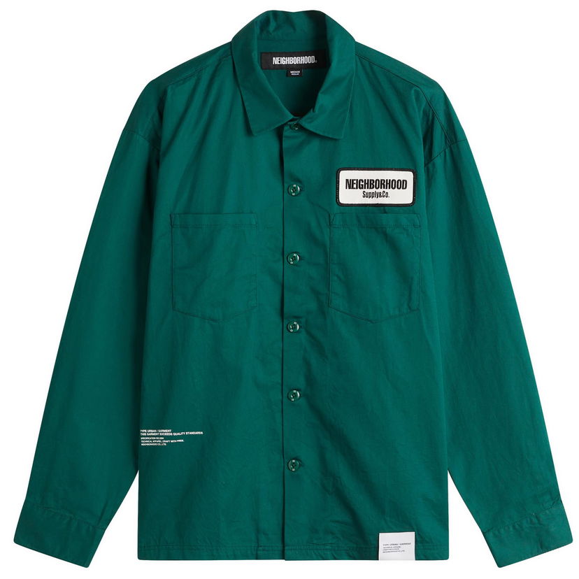 Srajce Neighborhood Classic Work Shirt Zelena | 251TSNH-SHM03-GRN
