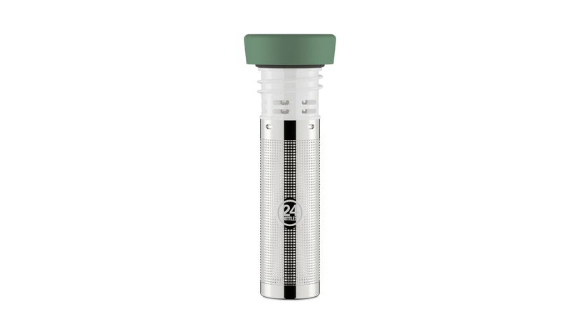 Steklenica za pitje 24Bottles Bottle Infuser Lid Kovinski | IL_000_light_green