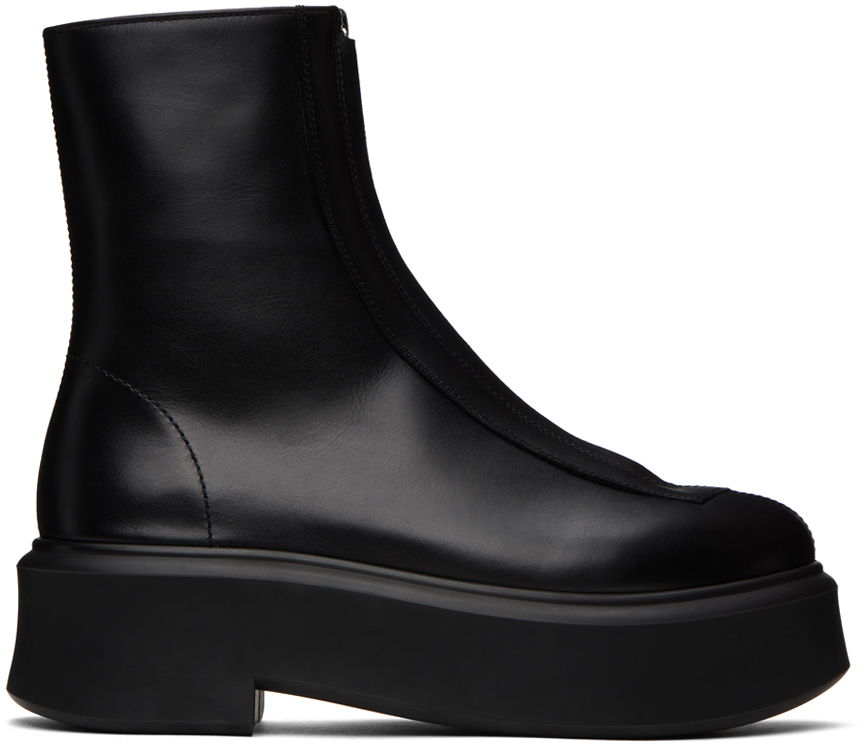 Superge in čevlji The Row The Row Zipped I Boots Črna | F1144-L64R, 0