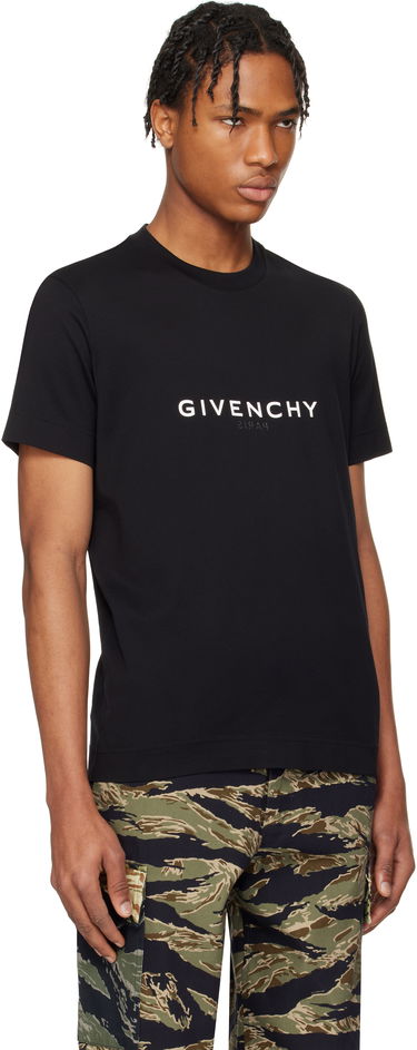 Majica Givenchy Reverse Slim Fit T-Shirt Črna | BM71653Y6B 001, 1