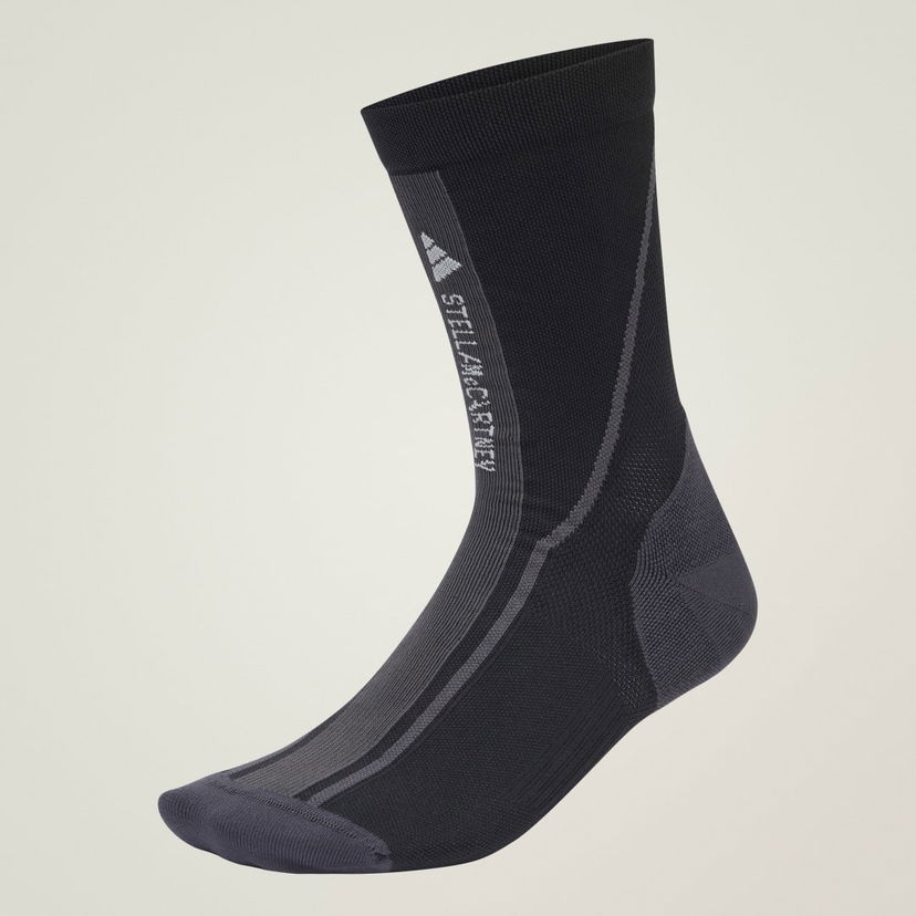 Nogavice adidas Performance Stella McCartney Crew Socks Črna | JY4200
