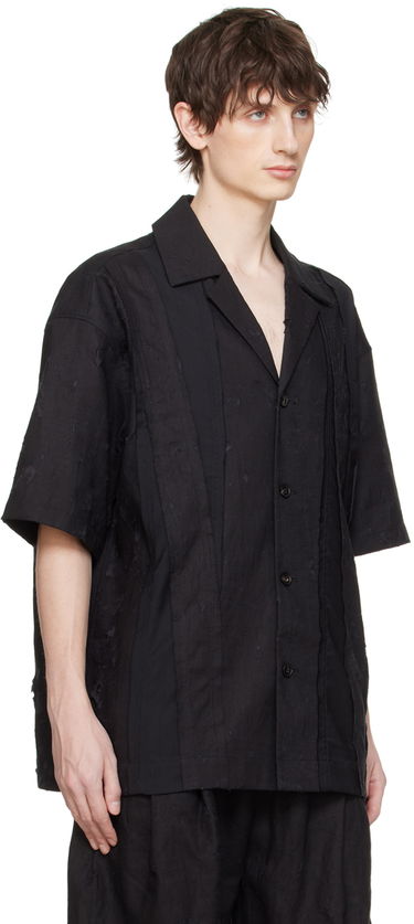 Srajce Feng Chen Wang Feng Chen Wang Distressed Shirt Črna | FMS17SR10, 1