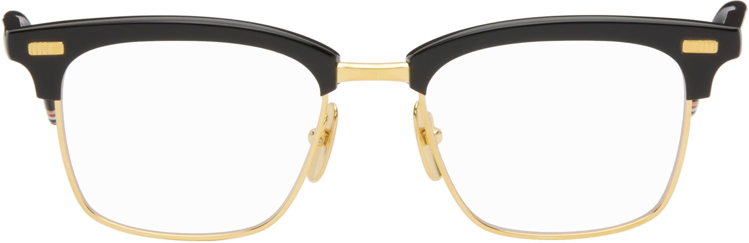 Sončna očala Thom Browne Thom Browne Acetate and Titanium Glasses Črna | UEO711A-G0003, 0