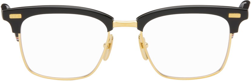 Sončna očala Thom Browne Thom Browne Acetate and Titanium Glasses Črna | UEO711A-G0003
