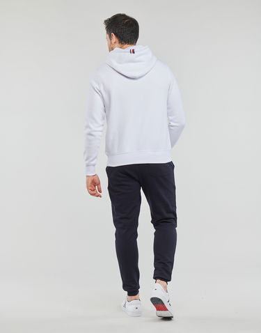 Pulover Tommy Hilfiger ESSENTIAL MONOGRAM HOODIE Bela | MW0MW28677-YBR, 3