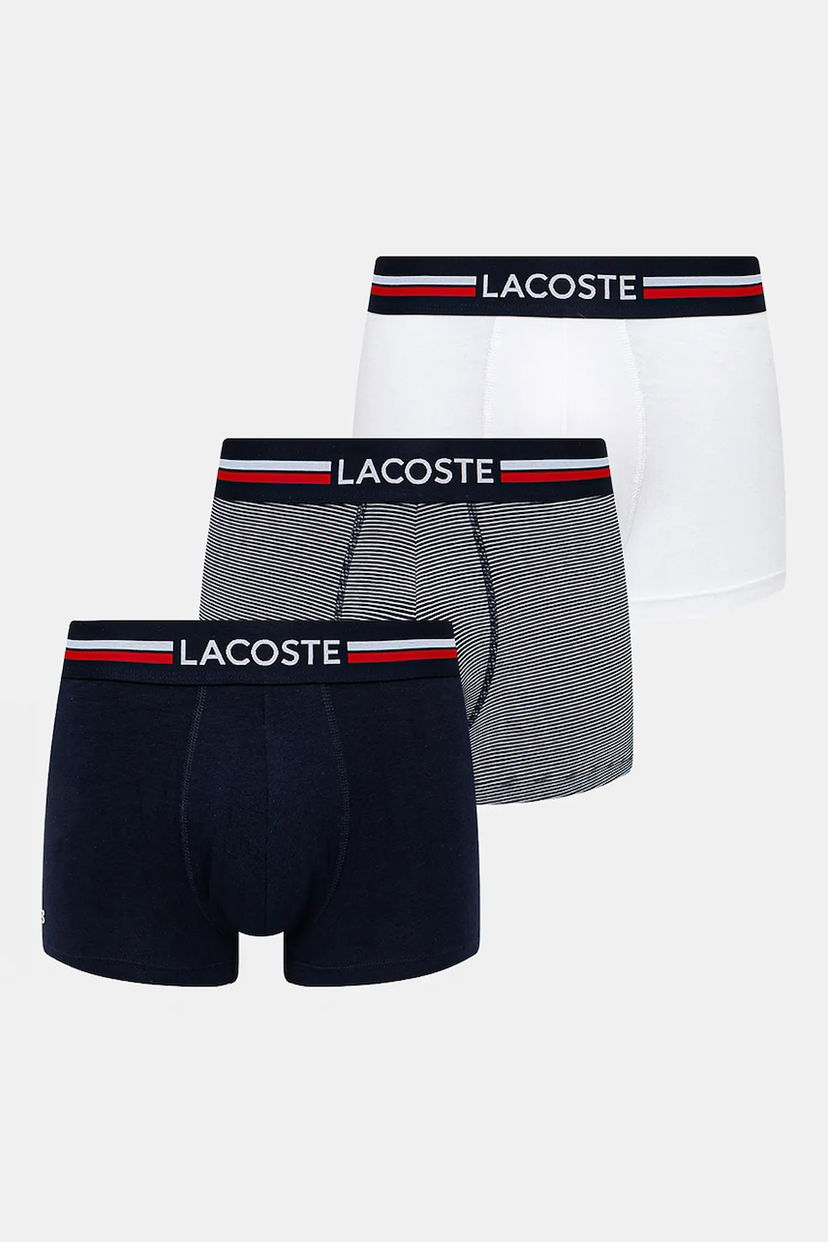 Boksarice Lacoste Lacoste 3-Pack Boxer Briefs Večbarvna | 5H2382