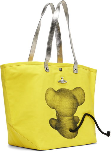 Tote bag Vivienne Westwood Vivienne Westwood Mouse Printed Canvas Shopper Tote Rumena | 4205007GU-W015D-, 1