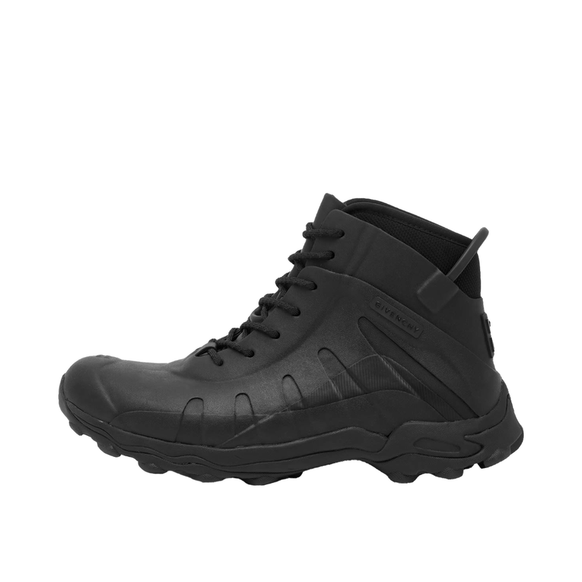 Superge in čevlji Givenchy Bogs Lace Up Boots Črna | BH7019H1QG-001