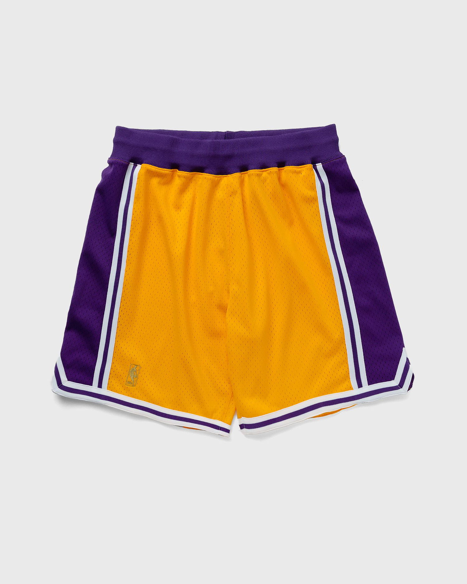 Kratke hlače Mitchell & Ness Authentic Los Angeles Lakers 1996-97 Home Shorts Rumena | ASHRGS18121-LALLTGD96, 0