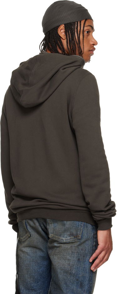 Pulover Rick Owens DRKSHDW Concordians Micro Mountain Hoodie Siva | DU02E7291 FSLP, 2