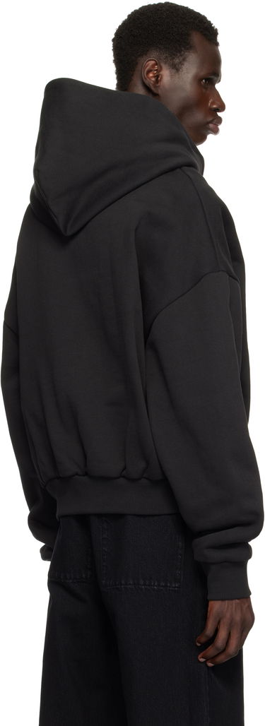 Pulover Entire Studios Thermal Hoodie Črna | ES2488SO, 2