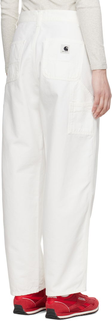 Hlače Carhartt WIP Carhartt WIP Brandon Single Knee Trousers Bela | I034880 D602, 2