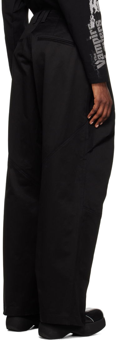 Cargo hlače We11done We11done Paneled Trousers Črna | WD-PT1-23-238-W-BK, 2
