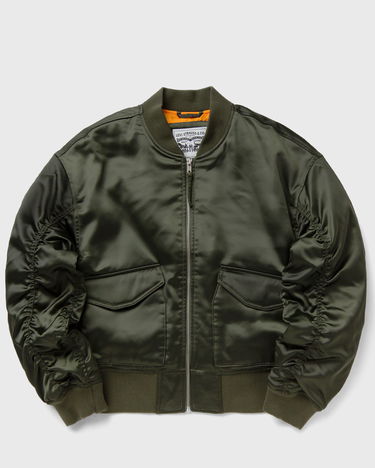 Bomber jakna Levi's ANDY TECHY Satin Bomber Jacket Zelena | A7262-0008, 2