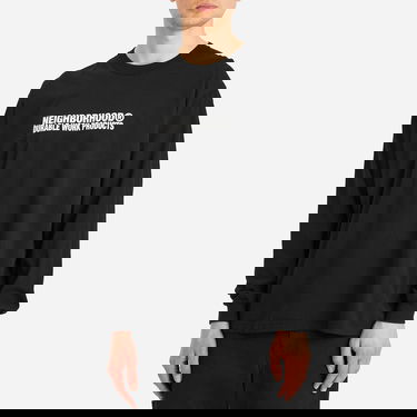 Majica Neighborhood Long Sleeve T-Shirt LS-2, Size Large Črna | 251PCNH-LT02-BLK, 2