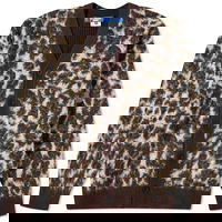 Junya Watanabe MAN Leopard Print Cardigan, Size Large