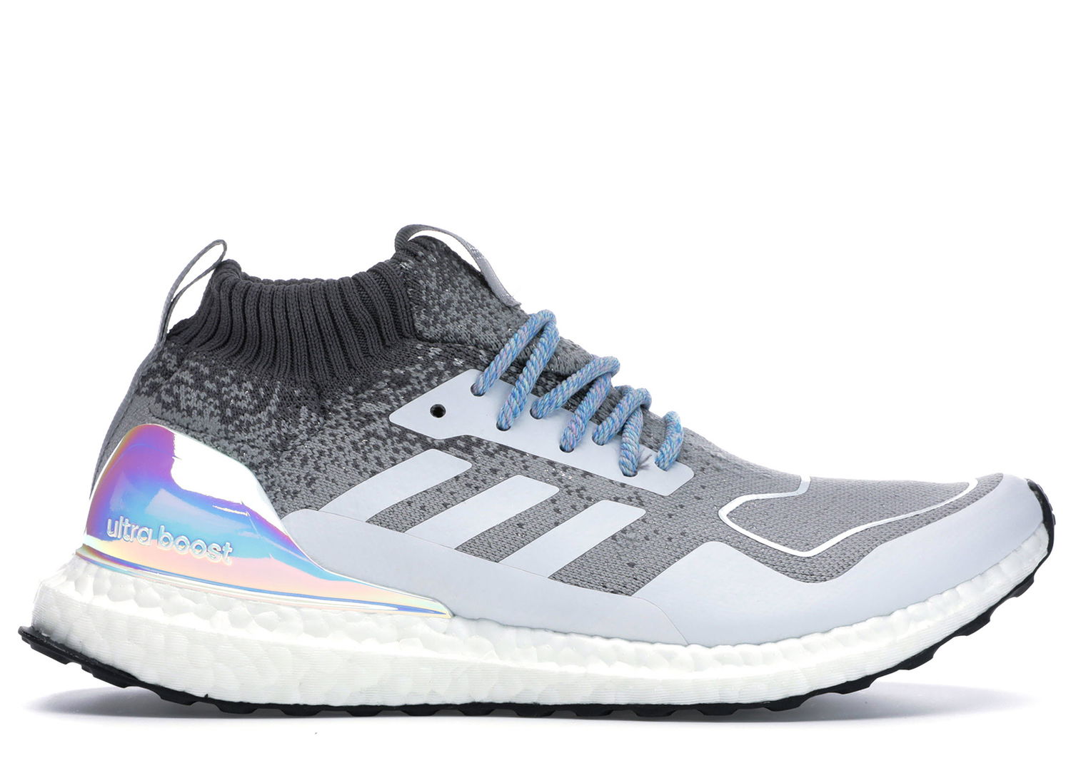 Superge in čevlji adidas Performance Ultra Boost Mid Light Granite Silver Metallic Siva | EE3732, 0