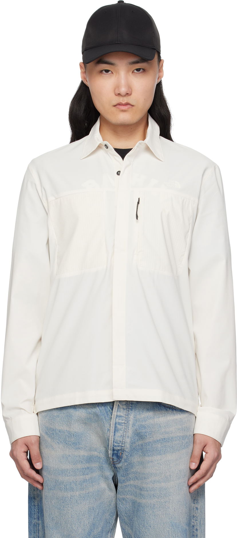 Srajce The North Face The North Face LIGHTRANGE Long-Sleeve Shirt Bela | NF0A8B53