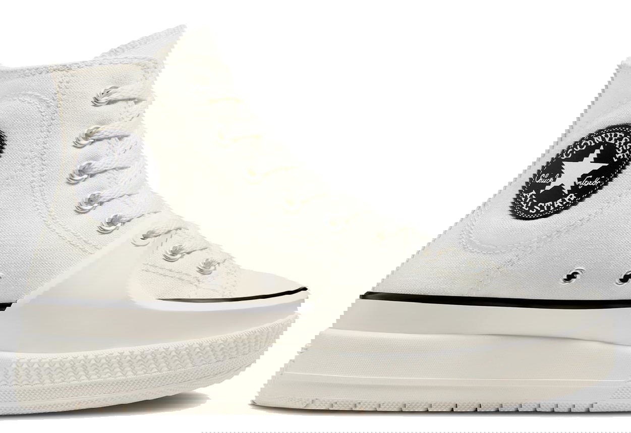 Superge in čevlji Converse Chuck Taylor All Star Construct HI Bela | a02832c-103, 0