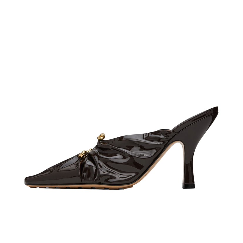 Superge in čevlji Bottega Veneta Bunnie Mules "Brown" Rjava | 753690 V3H50